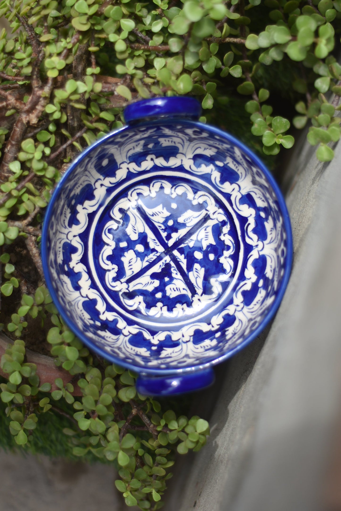 Classic Blue Karahi/Traditional Wok|Blue Pottery Safalina