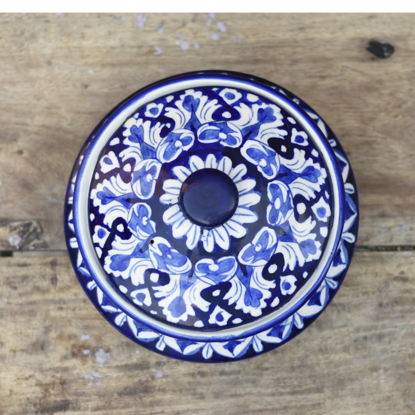 Iconic Blue Handi/Traditional Pot|Blue Pottery Safalina