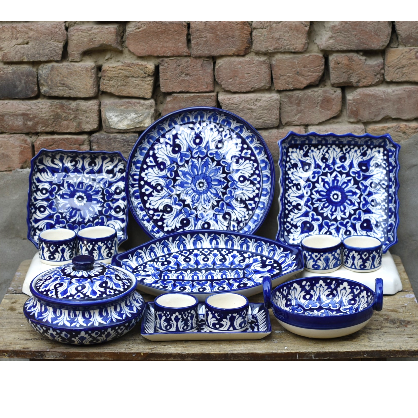 78 Piece Dinner Set For 8 person Safalina