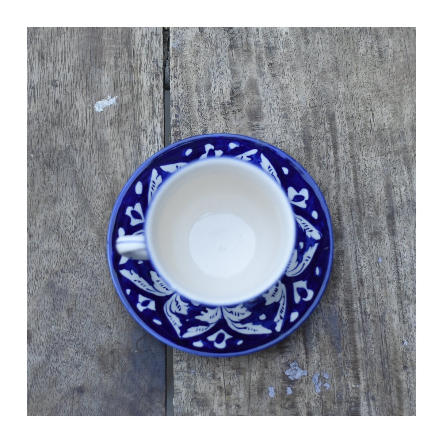 Classic Blue Tea Set for 6 Persons Safalina