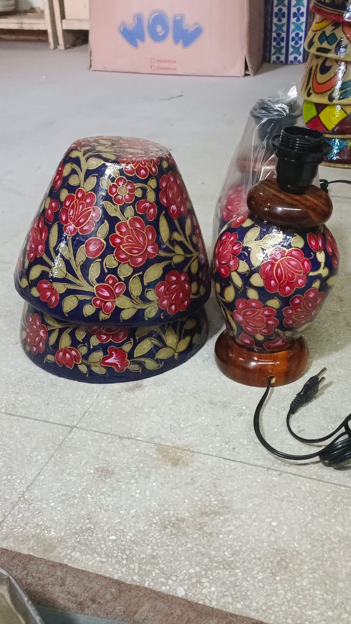 16 inches Camel Skin Lamp Safalina