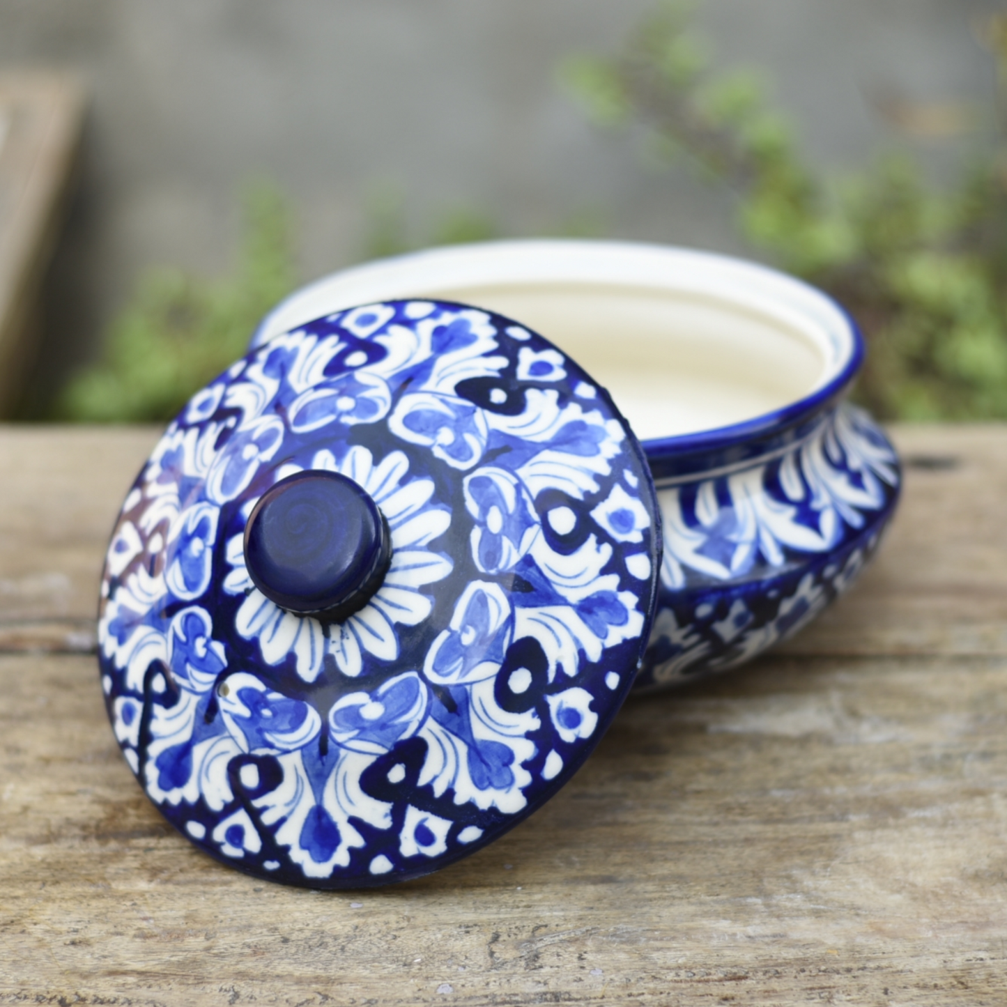 Iconic Blue Handi/Traditional Pot|Blue Pottery Safalina