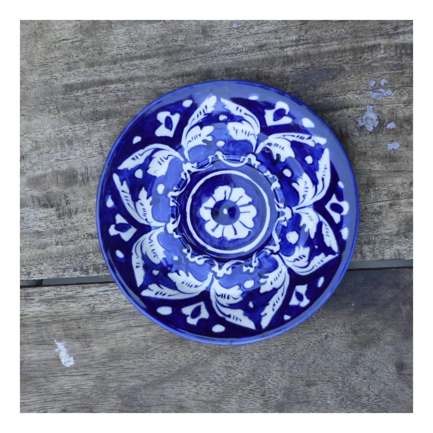Classic Blue Tea Set for 6 Persons Safalina