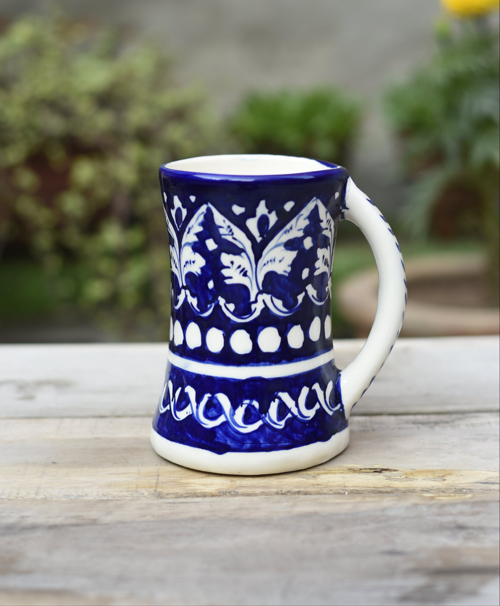 Classic Blue Long Mug