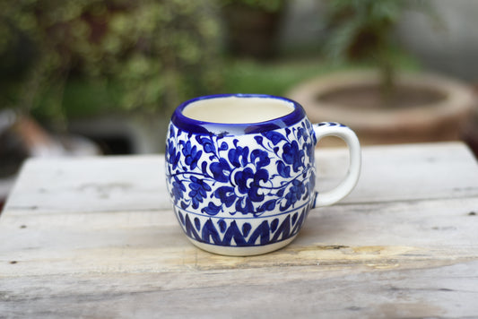 Large Serene Blue Mug